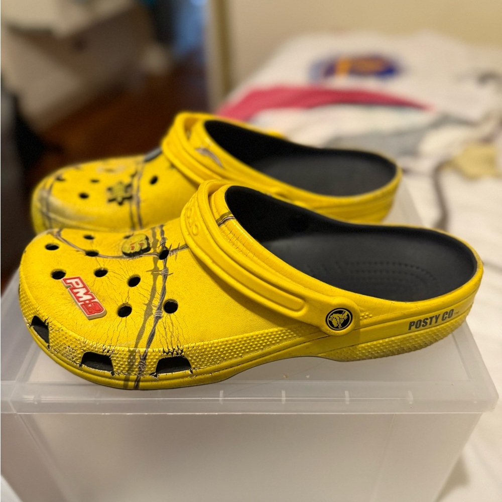 Post Malone Crocs Dimitri Clog Yellow